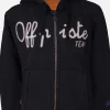Blaues Marine-Sweatshirt für Jungen mit Off-Piste-Team-Stickerei