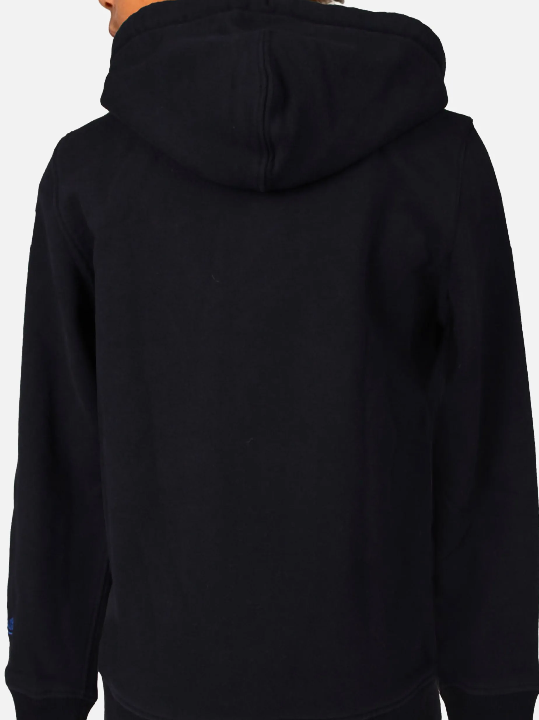 Blaues Marine-Sweatshirt für Jungen mit Off-Piste-Team-Stickerei