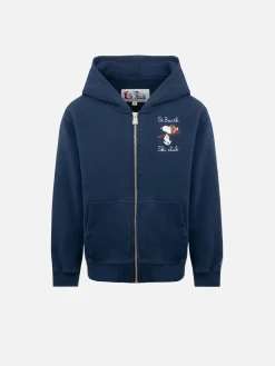 Blaues Sweatshirt für Jungen Toronto mit Snoopy-Aufdruck | SNOOPY PEANUTS SPECIAL EDITION