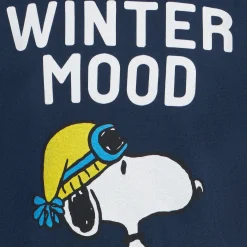 Blaues T-Shirt aus schwerer Baumwolle für Jungen mit Snoopy-Aufdruck | PEANUTS SPECIAL EDITION