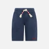 Blue Boy Fleece-Shorts mit Tasche