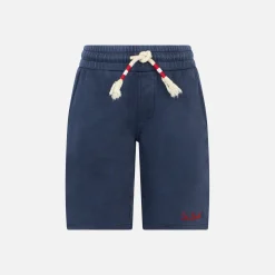 Blue Boy Fleece-Shorts mit Tasche