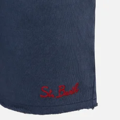Blue Boy Fleece-Shorts mit Tasche