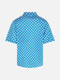 Blue Boy Musselin-Baumwollhemd Sharouk mit Seestern-Print