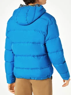 Bluette Daunenjacke mit Kapuze und Futter mit Entenmuster