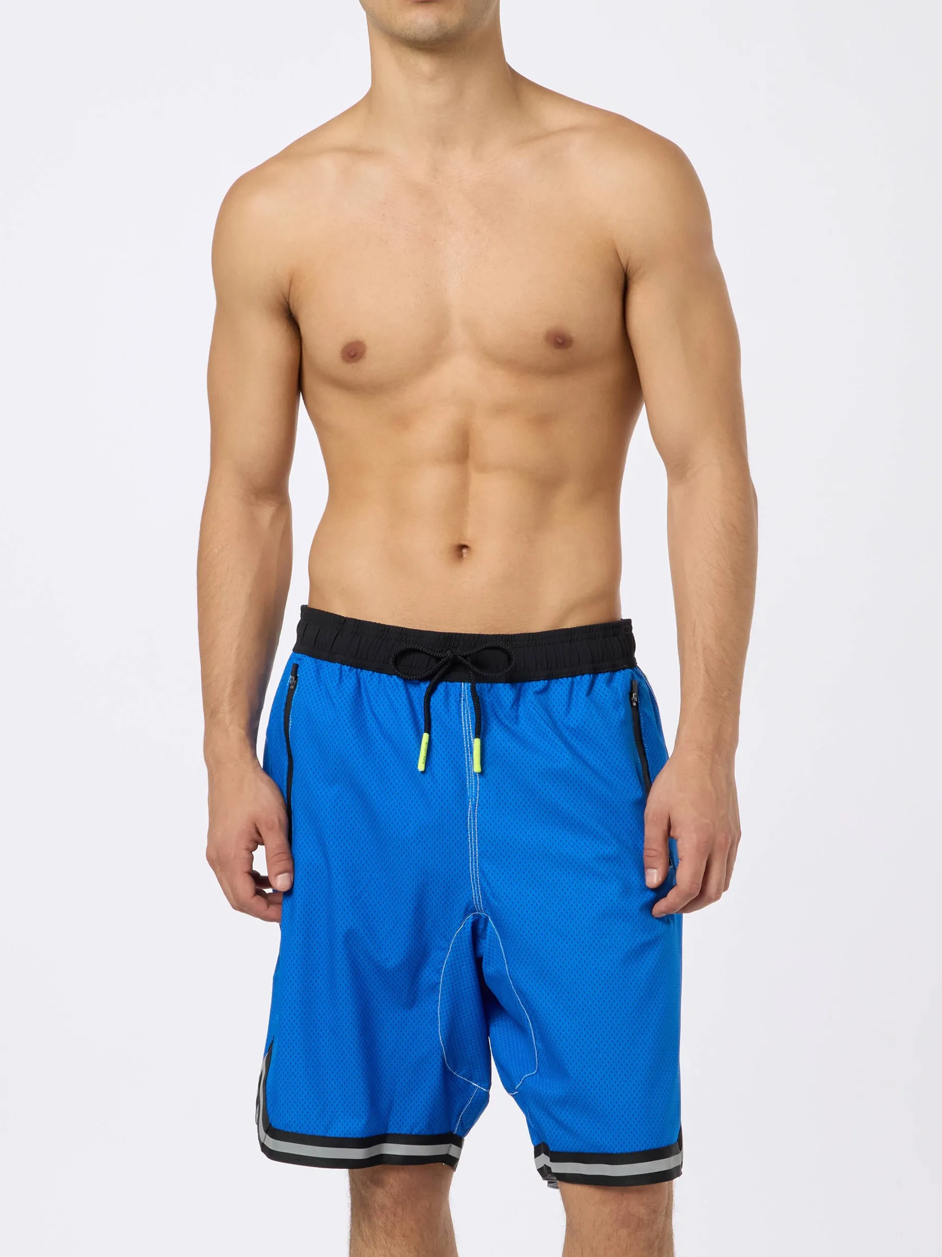 Bluette lange Badeshorts im Surf-Stil