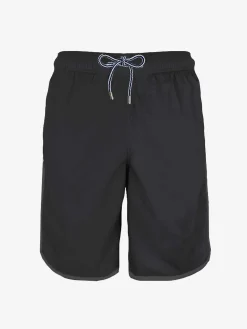 Boardshort einfarbig schwarz