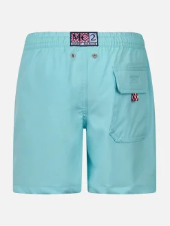 Boy Comfort Badeshorts mit „King of the Beach“-Stickerei