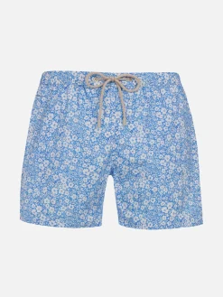 Boy Comfort Light Badeshorts mit Vintage-Blumendruck