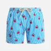 Boy Comfort Light Badeshorts mit Krabben-Print