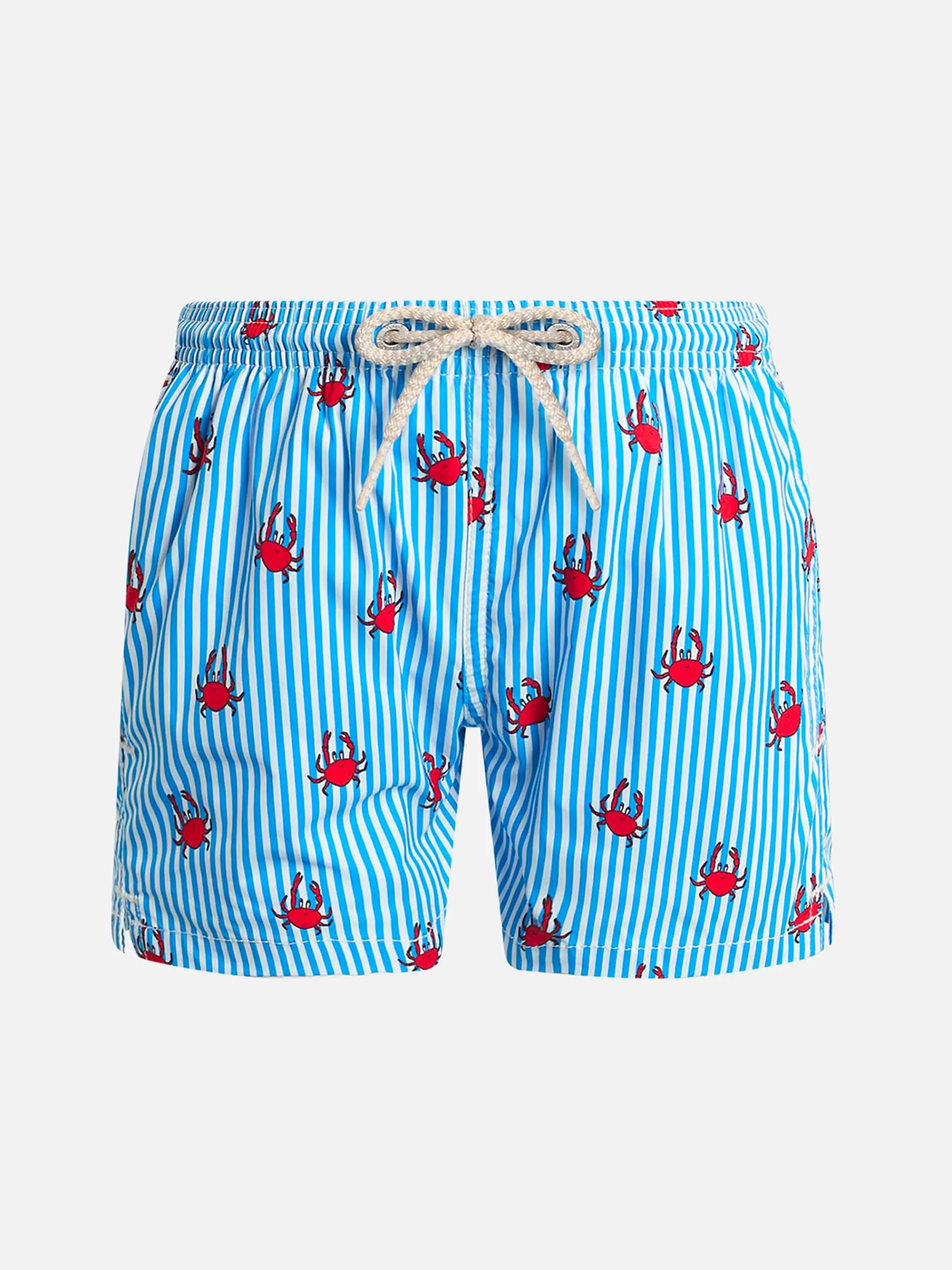 Boy Comfort Light Badeshorts mit Krabben-Print