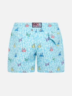 Boy Comfort Light Badeshorts mit Krabben-Print
