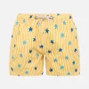 Boy Comfort Light Jr Badeshorts mit Seestern-Print