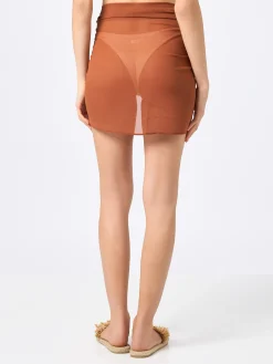 Braune kurze Pareo-Serie für Damen