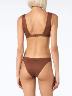 Brauner, heißversiegelter U-Bikini für Damen von Ofelia Reanna