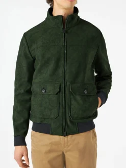 Britische grüne Thermojacke für Herren