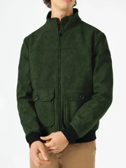 Britische grüne Thermojacke für Herren