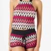 Chevron-Top für Damen