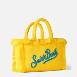 Colette gelbe Frotteehandtasche