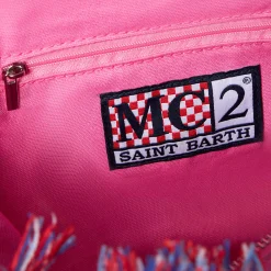 Colette Handtasche mit gehäkelten Herzaufnähern