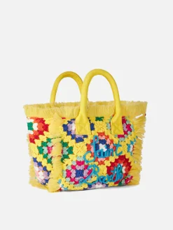 Colette Häkelhandtasche mit Fransen