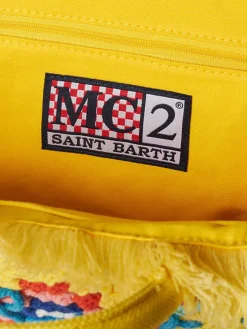 Colette Häkelhandtasche mit Fransen