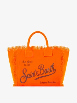 Colette neonorangefarbene Tasche