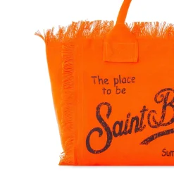Colette neonorangefarbene Tasche