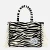 Colette-Deckenhandtasche mit Animal-Print