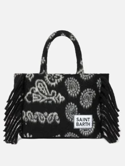 Colette-Deckenhandtasche mit Bandana-Print