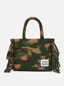Colette-Deckenhandtasche mit Tarnmuster