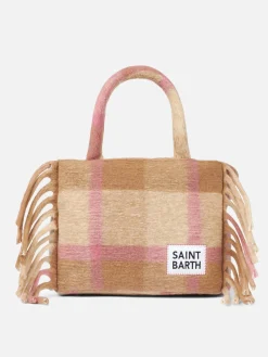 Colette-Deckenhandtasche mit Tartan-Print