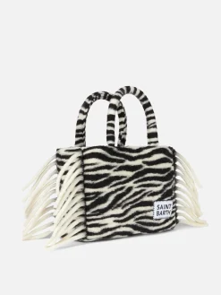Colette-Deckenhandtasche mit Animal-Print
