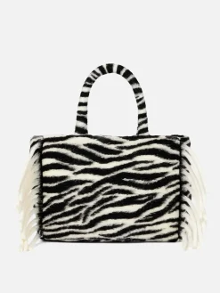 Colette-Deckenhandtasche mit Animal-Print