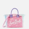 Colette-Handtasche aus pastellfarbenem Baumwoll-Canvas von Animalier