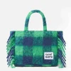 Colette-Handtasche mit grünem Tartan-Print