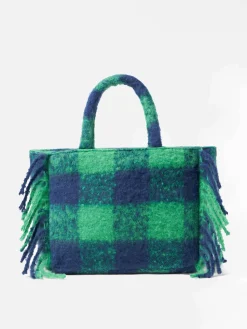 Colette-Handtasche mit grünem Tartan-Print