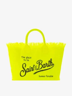 Colette-Tasche aus fluogelbem Baumwollcanvas