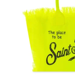 Colette-Tasche aus fluogelbem Baumwollcanvas