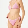 Crinkle-Triangel-Bikini für Damen