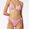 Crinkle-Triangel-Bikini für Damen