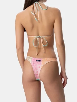 Damen Bandana-Triangel-Bikini Leah Naomi