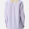 Damen Baumwollshirt Brigitte mit Streifenprint