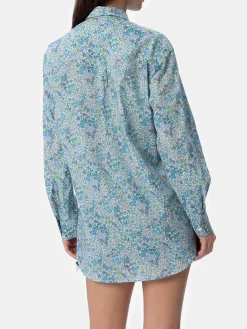 Damen Baumwollshirt Brigitte mit Joanna Luise-Print | HERGESTELLT AUS LIBERTY-STOFF