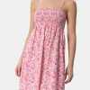 Damen Betsy Baumwollkleid Hawa mit gesmokter Stickerei | HERGESTELLT AUS LIBERTY-STOFF