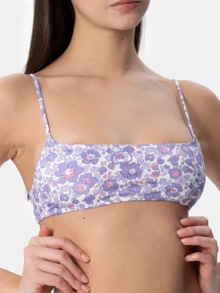 Damen Betsy Bralette-Bikini Sadie Naomi | HERGESTELLT AUS LIBERTY-STOFF