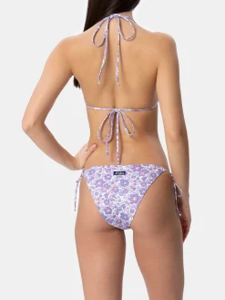 Damen Betsy Triangel-Bikini Leah Jungfrau | HERGESTELLT AUS LIBERTY-STOFF