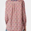 Damen Brigitte Baumwollhemd mit Blumenprint | Hergestellt aus Liberty-Stoff