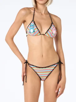 Damen Häkel Triangel Bikini Maleah mit Patches | BEEPY BELLA SPECIAL EDITION