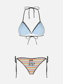 Damen Häkel Triangel Bikini Maleah mit Patches | BEEPY BELLA SPECIAL EDITION